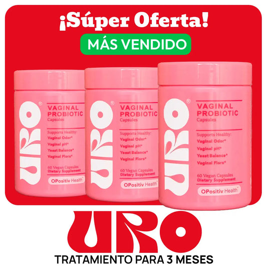 URO PROBIÓTICOS Tratamiento para 3 meses